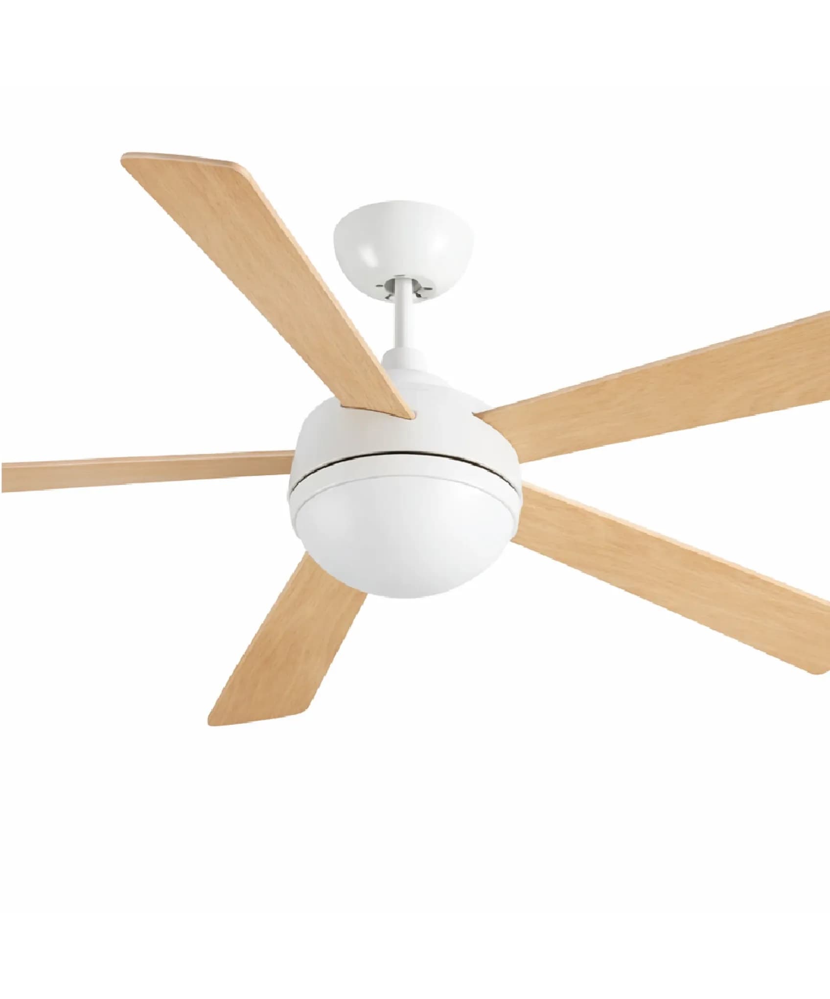 Rakia 52” 3-Blade Ceiling Fan w/ LED Light
