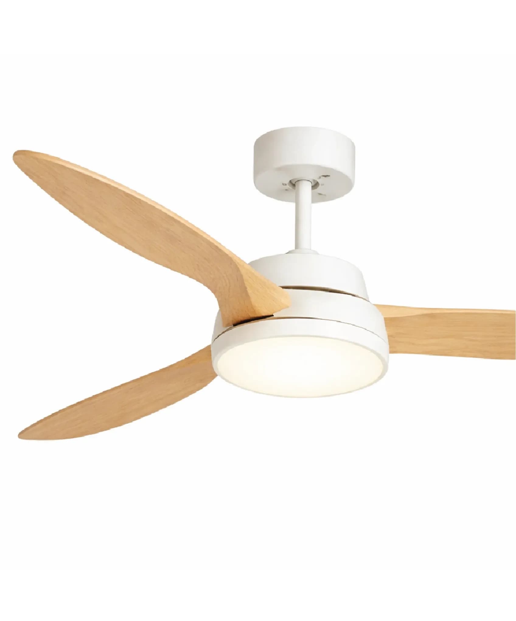 Amaia 52” 3-Blade Ceiling Fan w/ LED Light